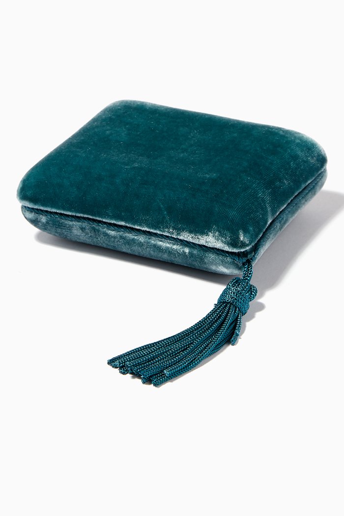

Velvet Jewellery Box, Green