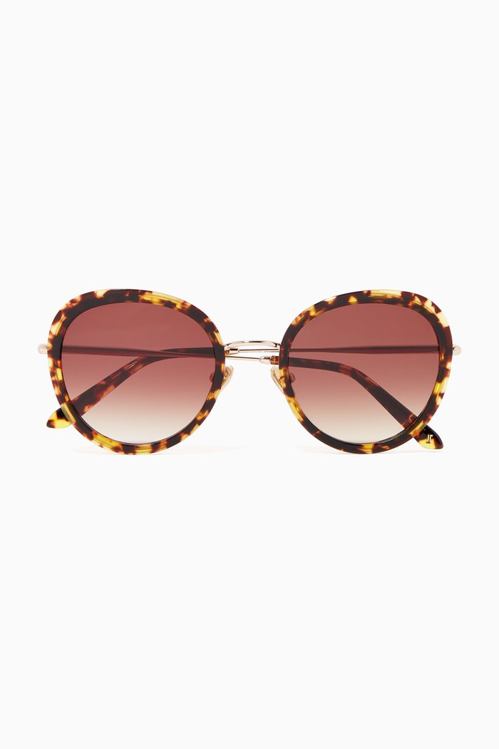 

The Seawall in Acetate & Stainless Steel, Brown