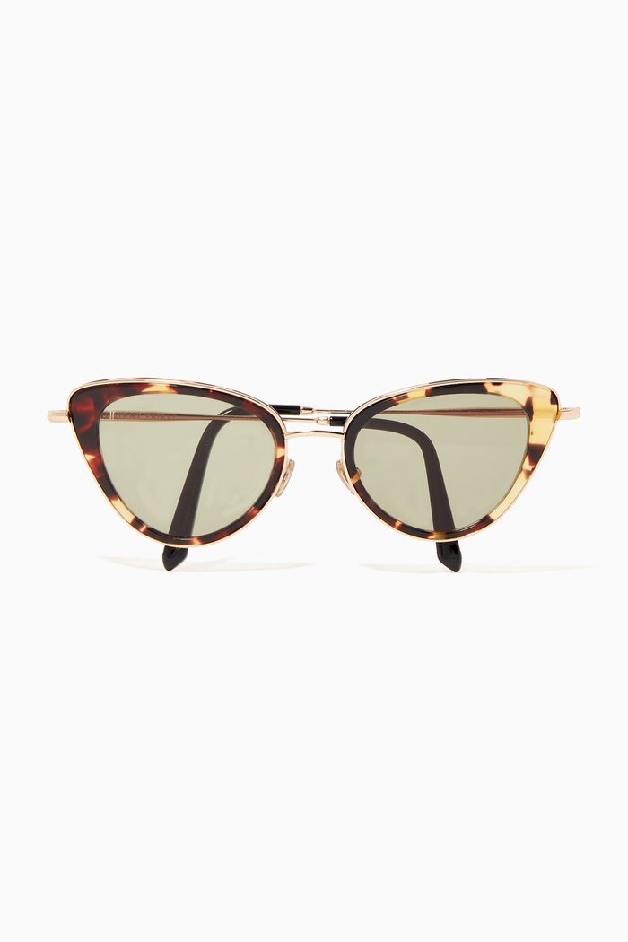 

La Marilou in Acetate & Stainless Steel, Brown