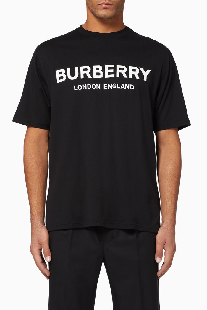 

Logo Cotton T-Shirt, Black