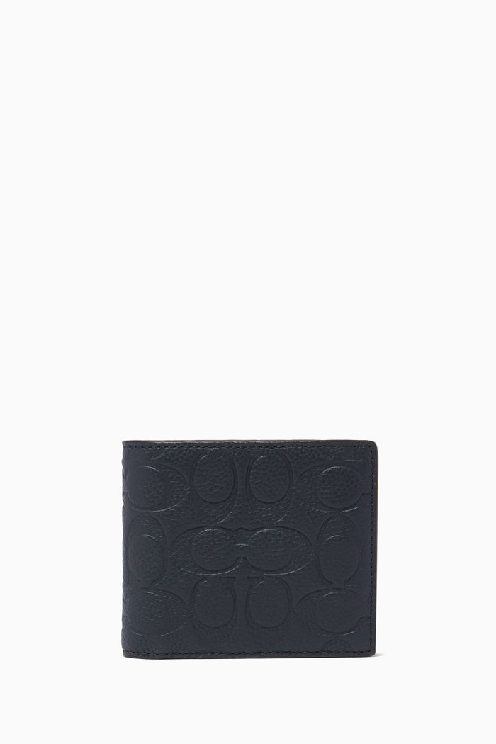 

3-in-1 Wallet in Signature Leather, Red