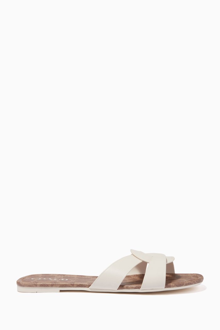 

Essie Sandals in Leather, White