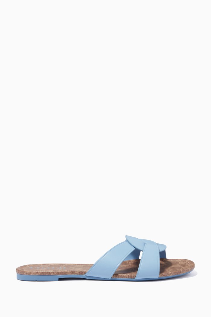 

Essie Sandals in Leather, Blue