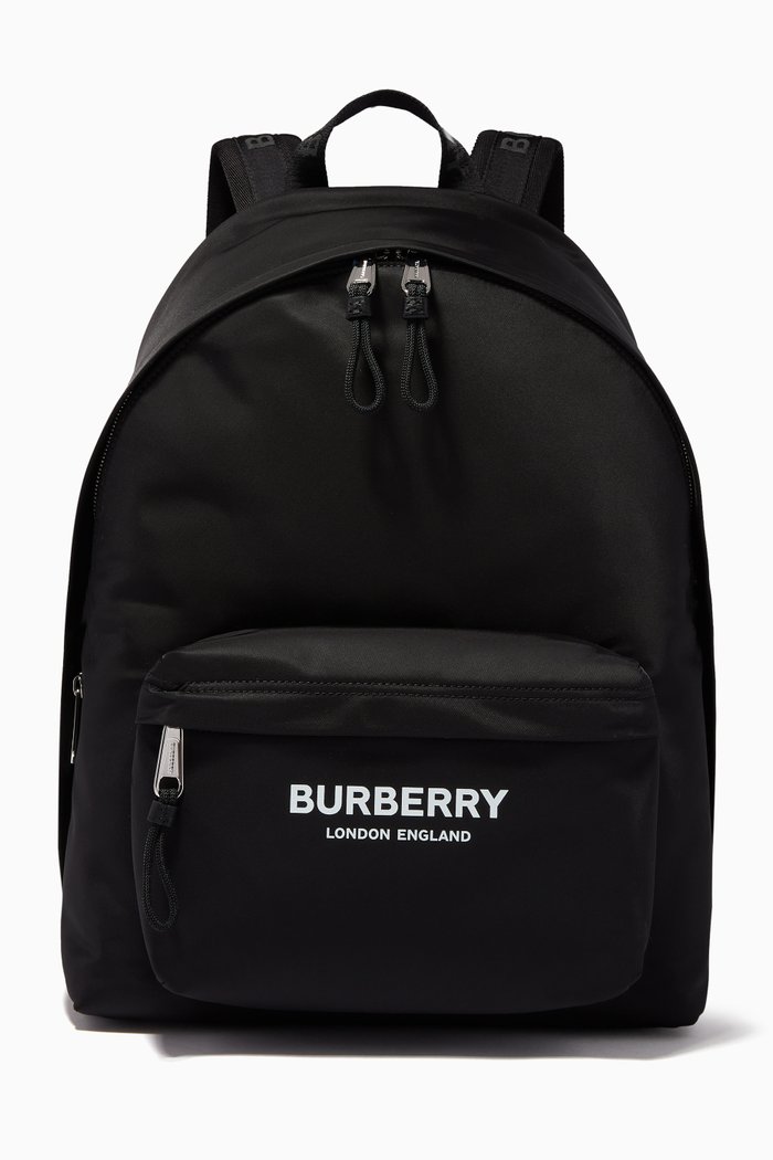 

Logo Backpack in ECONYL®, Black