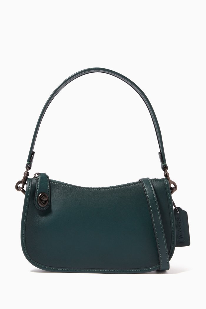 

Swinger Bag in Leather, Green