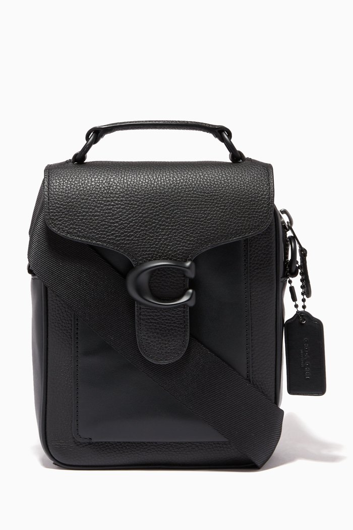

Tabby Crossbody in Pebble Leather, Black