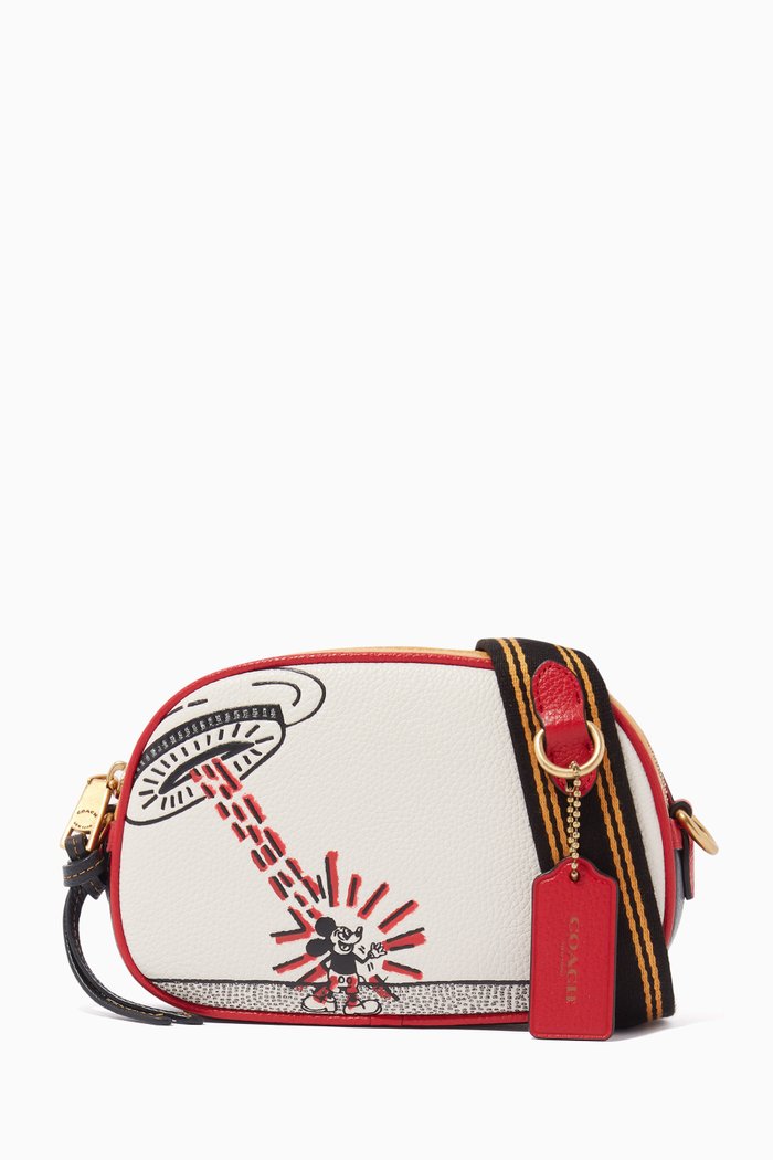 

Disney Mickey Mouse x Keith Haring Camera Bag in Leather, Multicolour