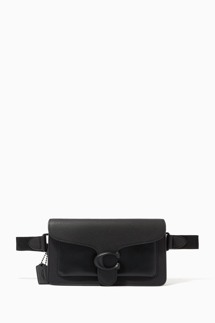 

Tabby Belt Bag in Pebble Leather, Black