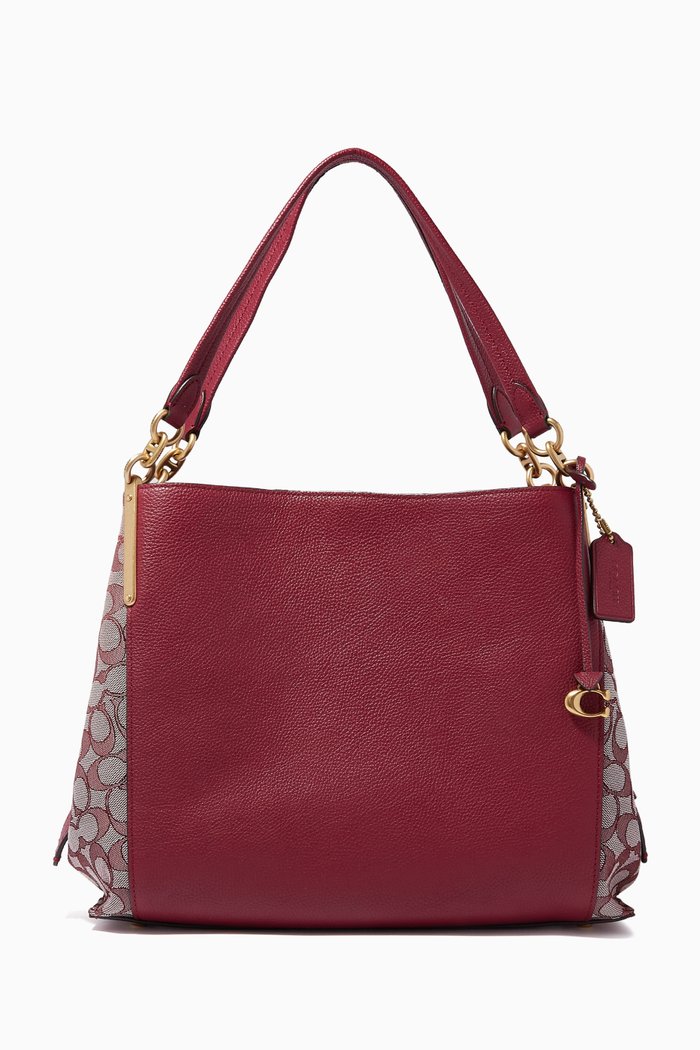 

Dalton 31 in Signature Canvas & Leather, Burgundy