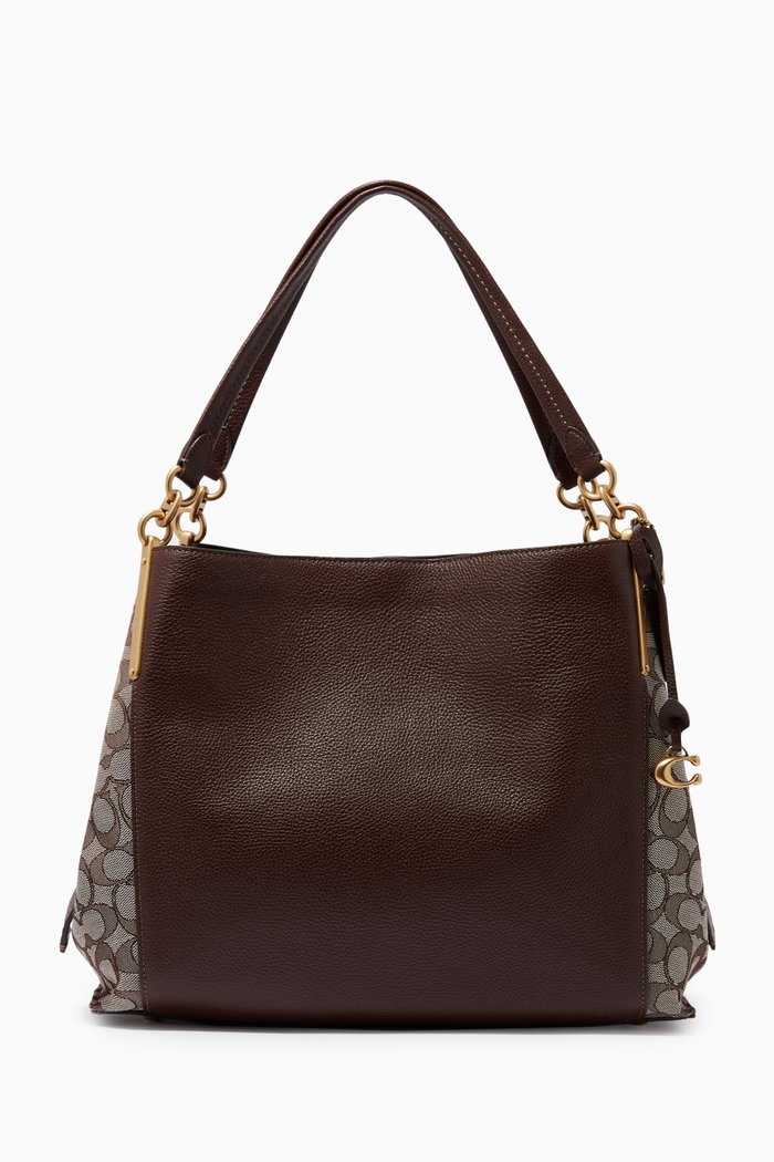 

Dalton 31 in Signature Canvas & Leather, Brown