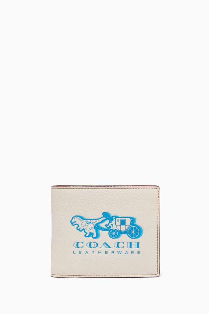 

3-in-1 Wallet with Rexy & Carriage, Blue