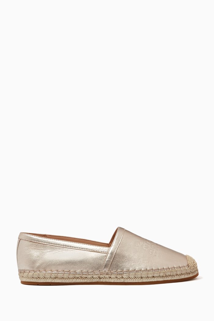 

Charlie Espadrilles in Metallic Leather