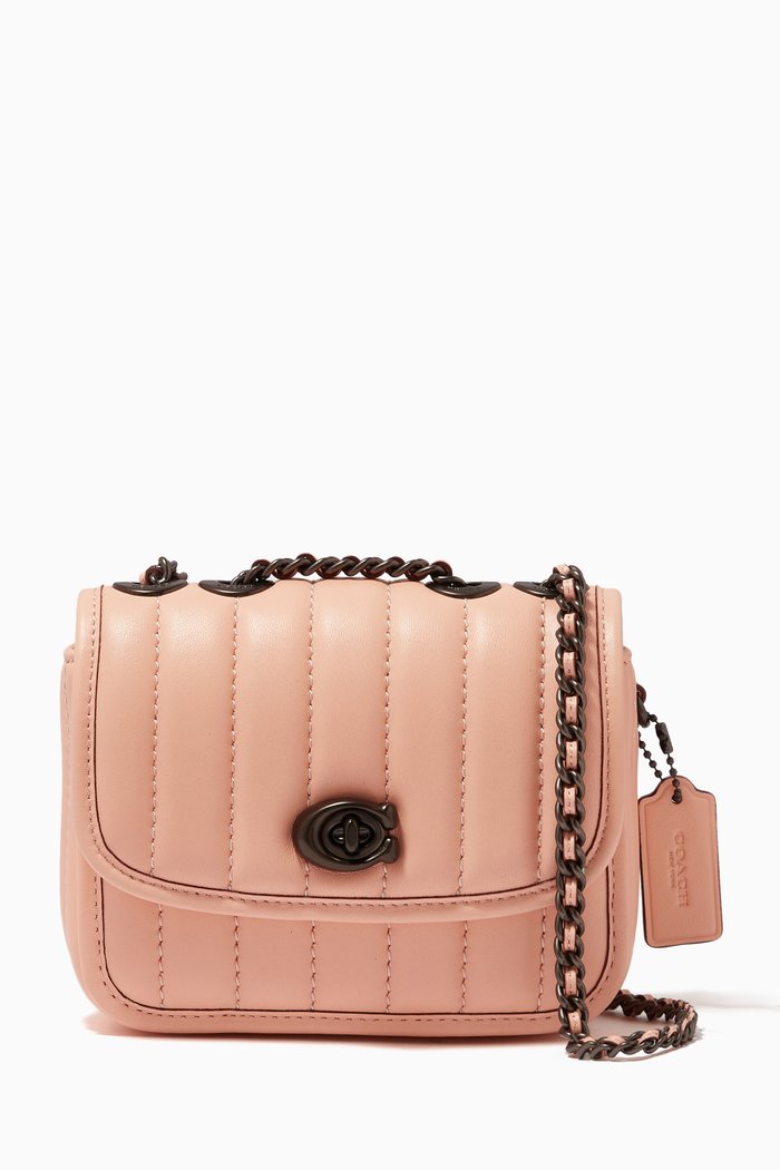 

Madison Shoulder Bag 16 in Leather, Pink