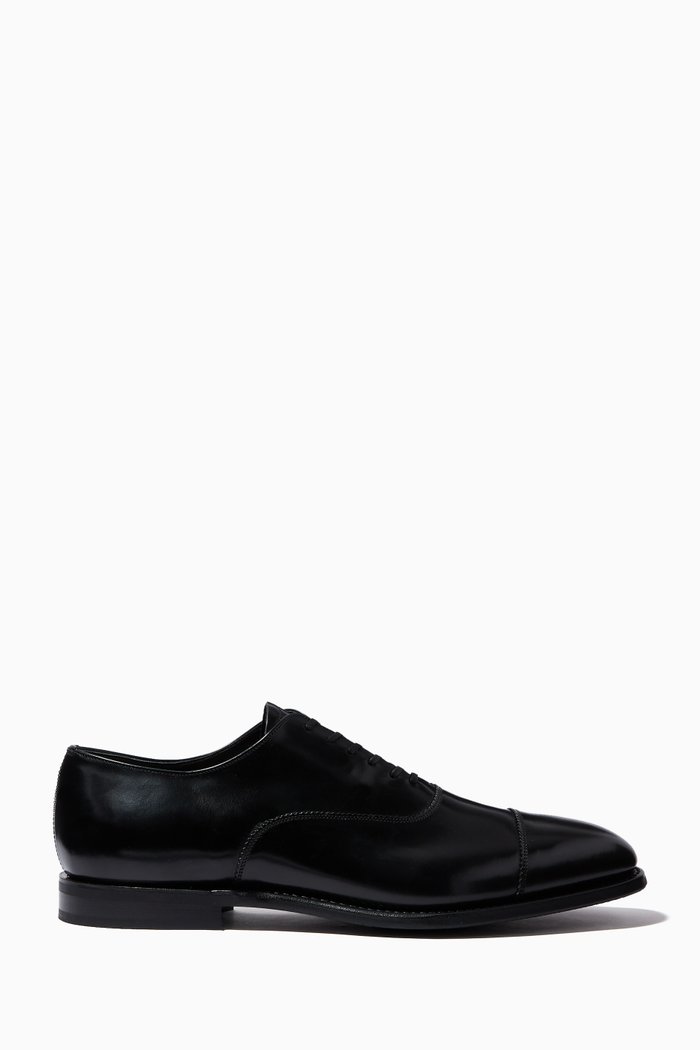 

Pamington Oxford Shoes in Leather, Black