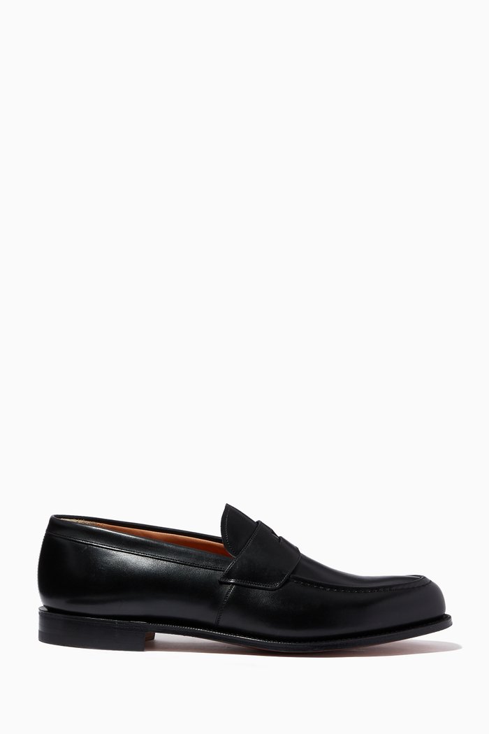 

Dawley Penny Loafers in Leather, Black
