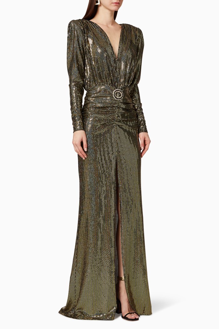 

Olivia Embellished Gown, Multicolour
