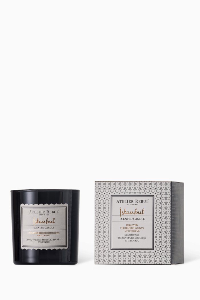 

Istanbul Scented Candle, 210g, Black