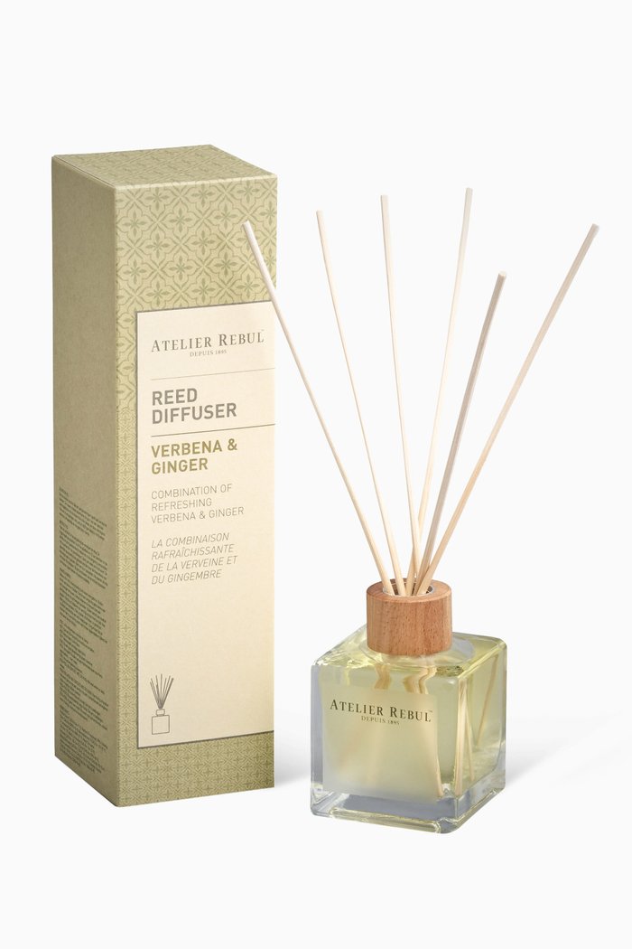 

Verbena & Ginger Reed Diffuser, 120ml, Multicolour