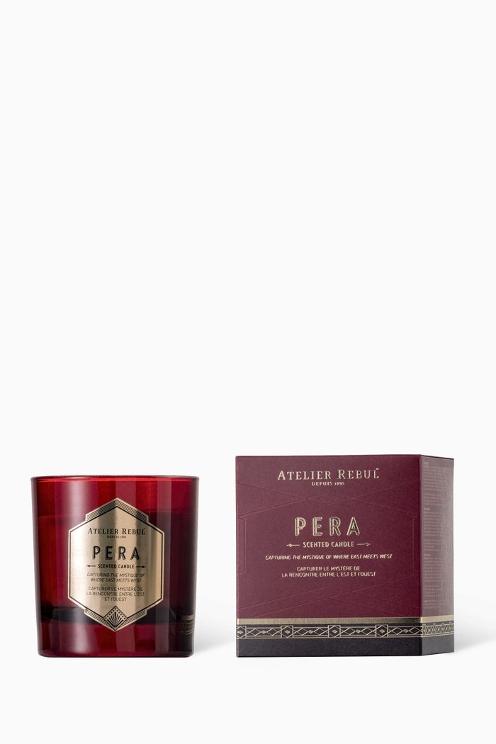 

Pera Scented Candle, 210g, Red