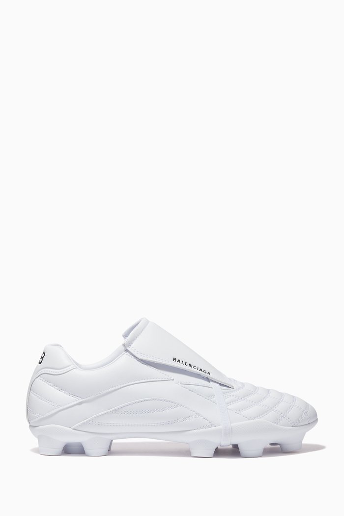 

Soccer Sneaker in Technical PU, White