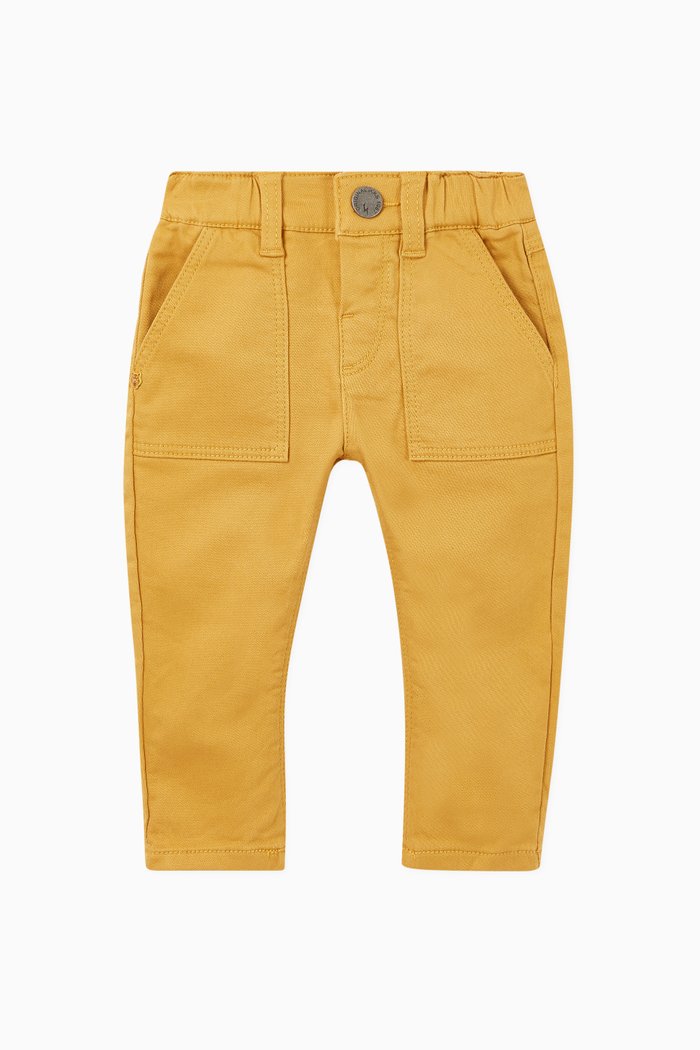 

Knitlook Cotton Jeans, Yellow