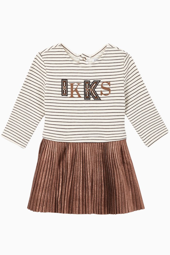 

Striped Sailor Dress, Gold