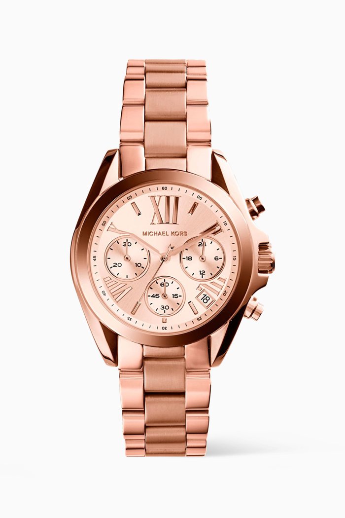 

Bradshaw Quartz Chronograph Watch, Rose gold