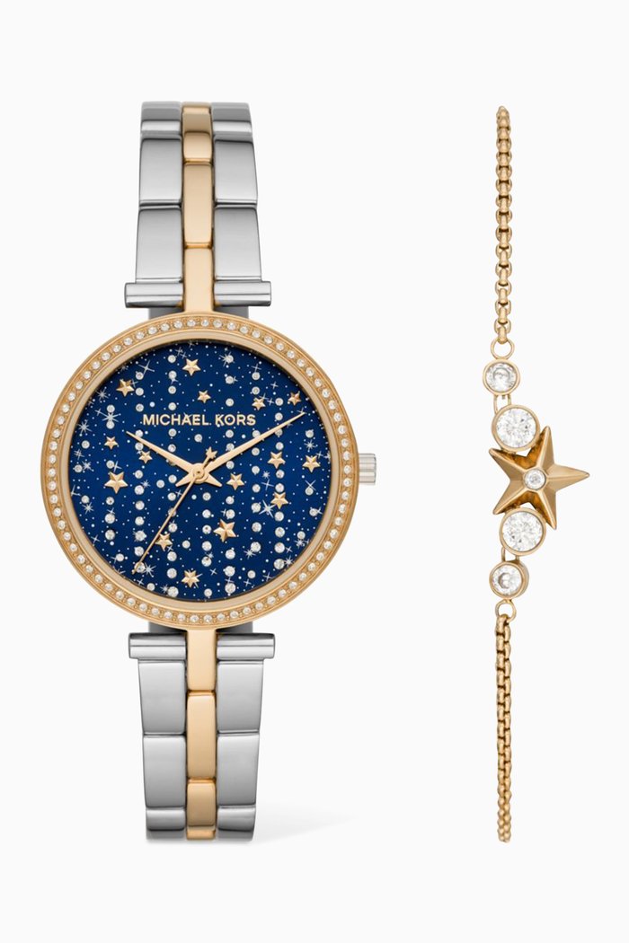 

Maci Quartz Watch & Bracelet Set, Multicolour