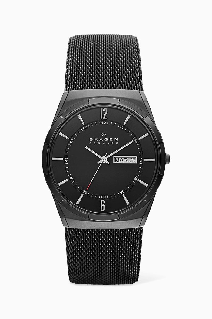 

Melbye Chronograph 40mm Watch, Black