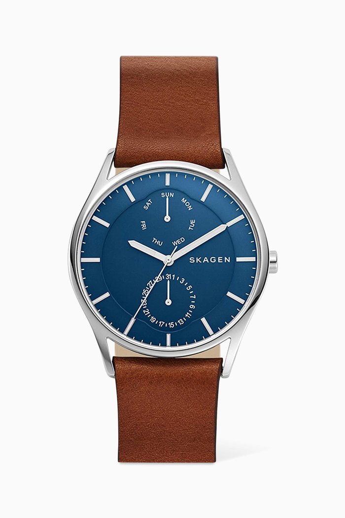 Holst 40 Multifunction Watch, Brown
