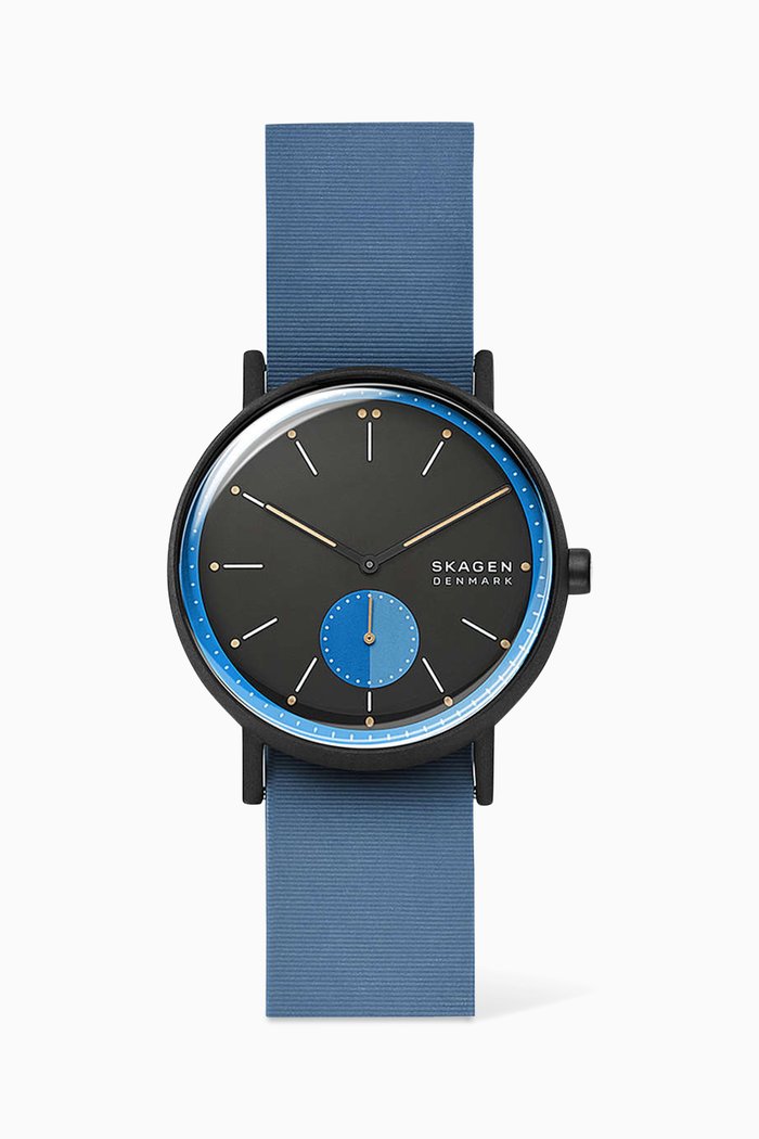 

Signatur 42mm Quartz Watch, Blue