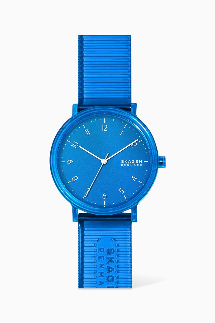 

Aaren 41mm Quartz Watch, Blue