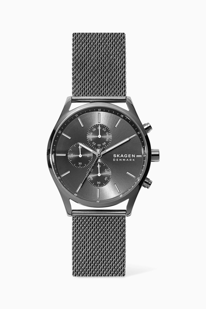 Holst 42 Chronograph Watch, Metallic