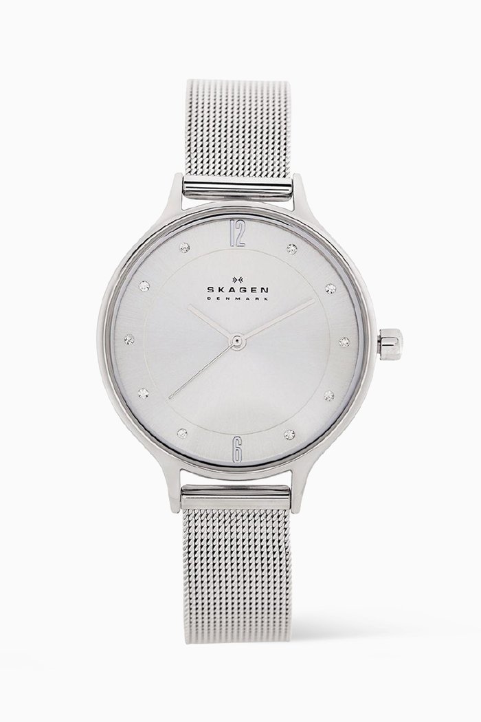 

Anita 30mm Quartz Watch, Silver