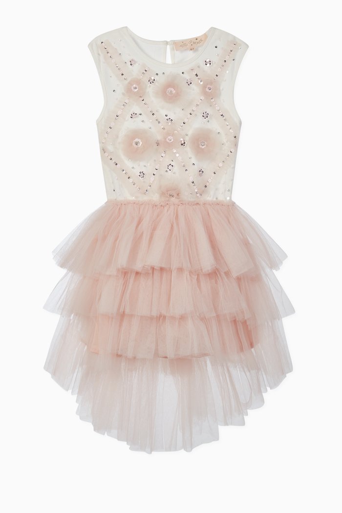 

Marlene Cotton Tulle Tutu Dress, Pink
