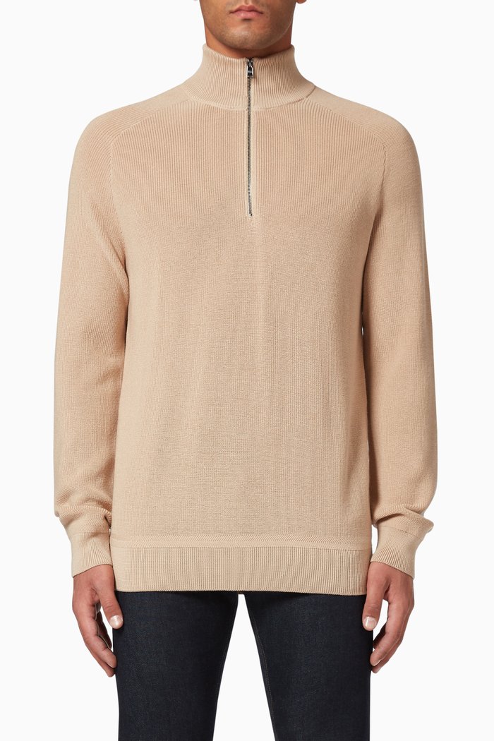 

Mondo Half Zip Sweater, Neutral
