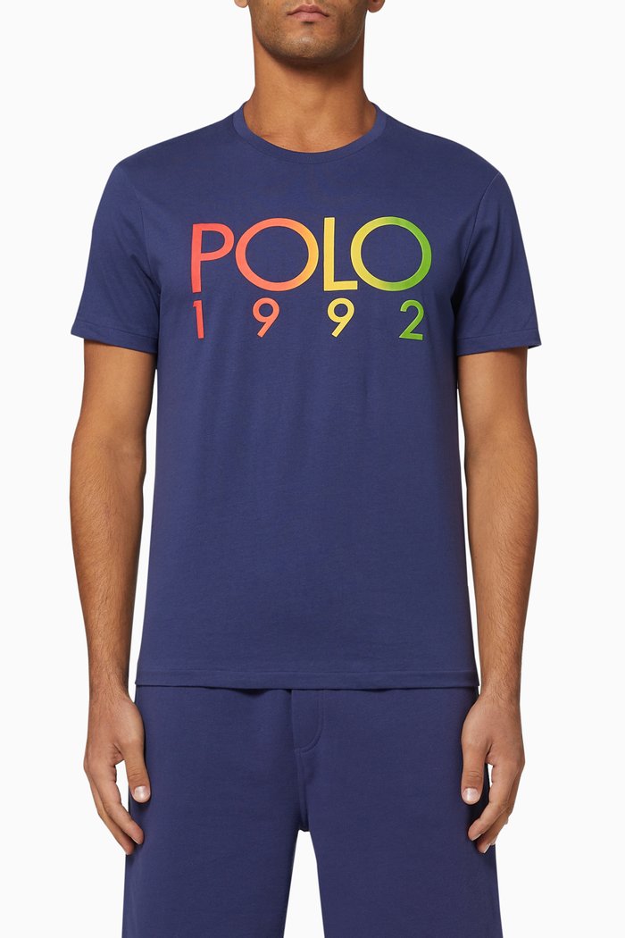 

Polo 1992 Custom Slim Fit T-Shirt, Blue