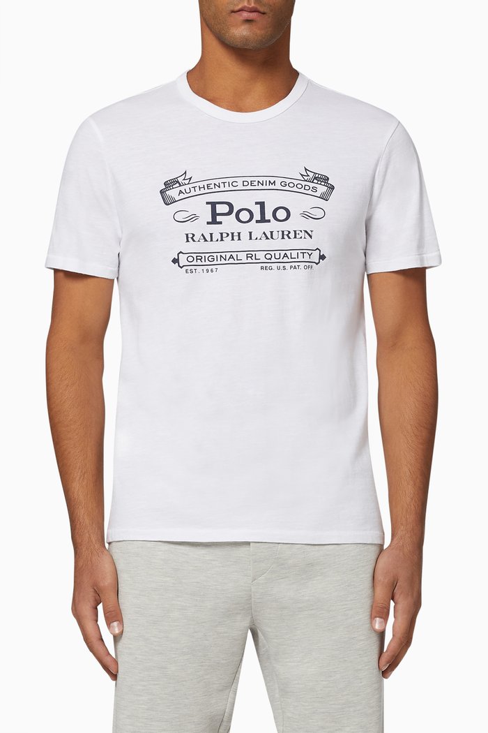 

Custom Slim Fit Jersey T-Shirt, White