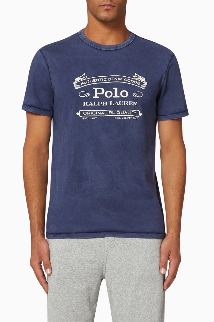 

Custom Slim Fit Jersey T-Shirt, Blue