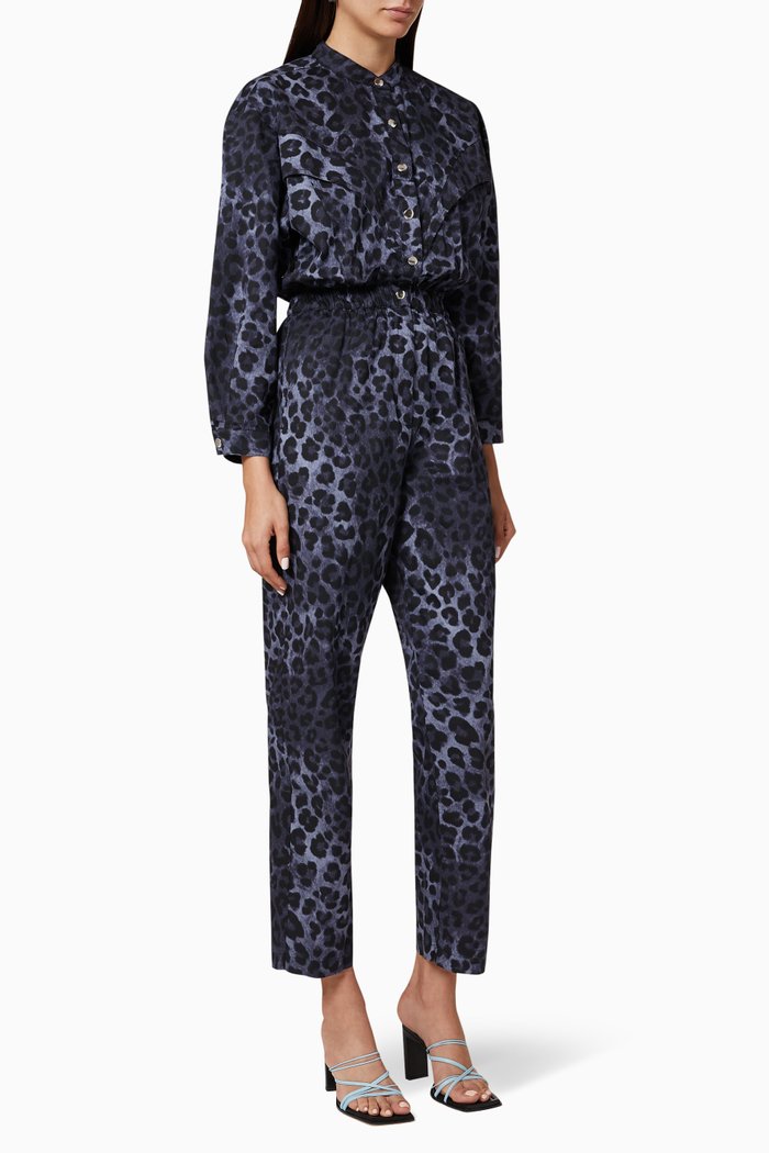

Montana Cotton Jumpsuit, Blue