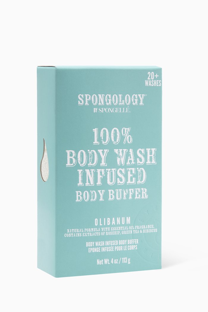 

Olibanum Spongology Body Wash Infused Buffer, 113g, Multicolour