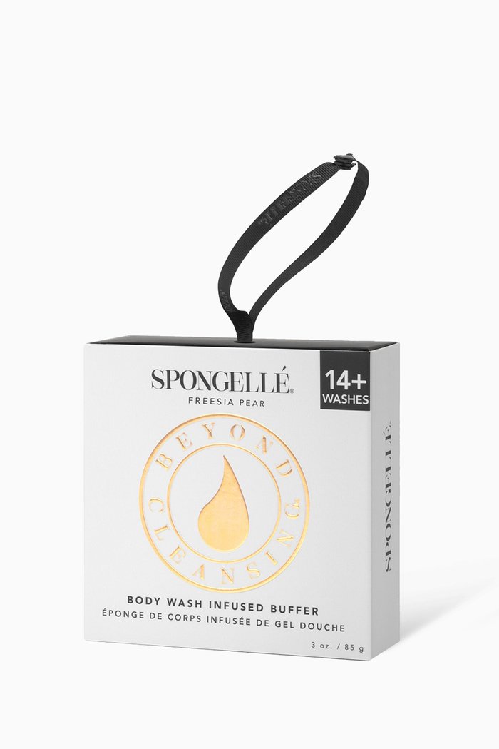 

Freesia Pear Body Wash-Infused Buffer, 85g, Multicolour