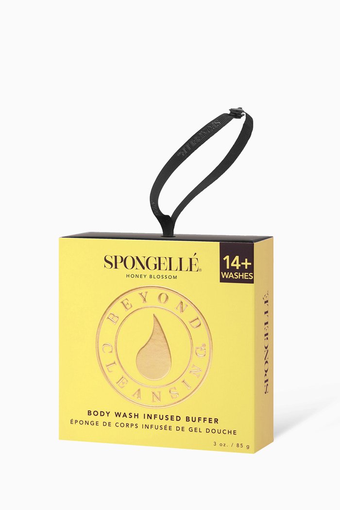 

Honey Blossom Body Wash-Infused Buffer, 85g, Multicolour