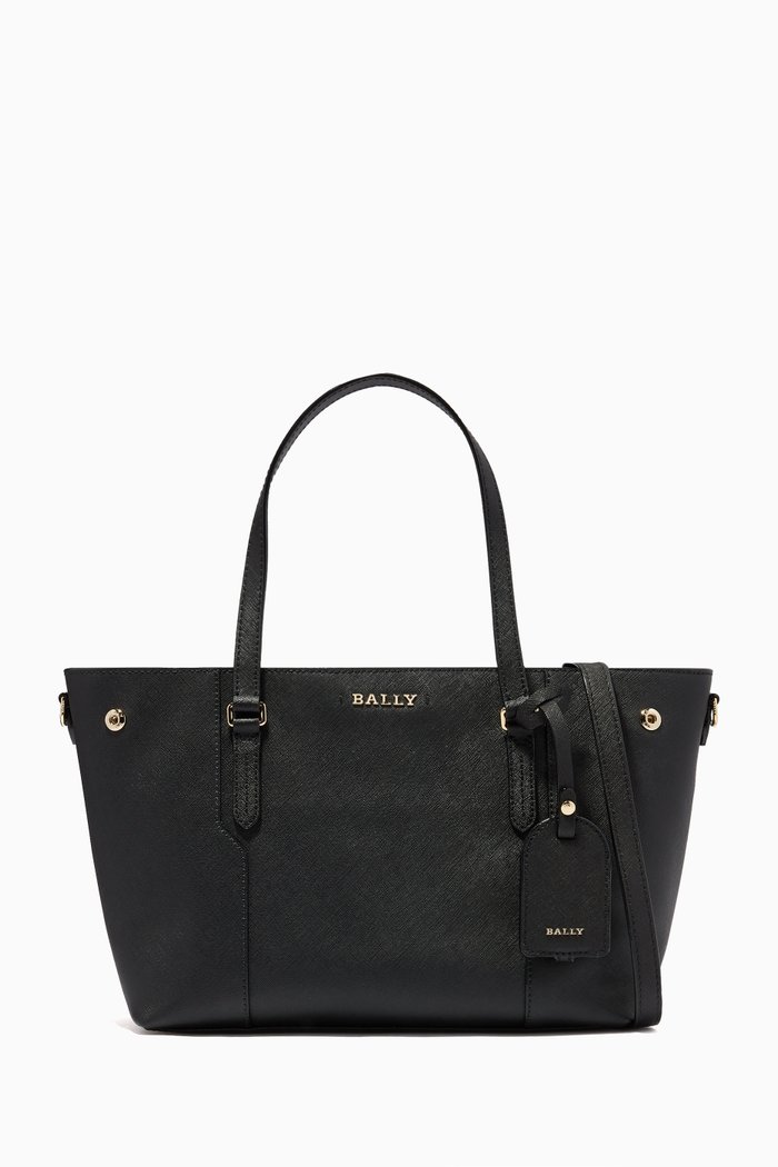 

Seraphine Tote Bag in Leather, Black
