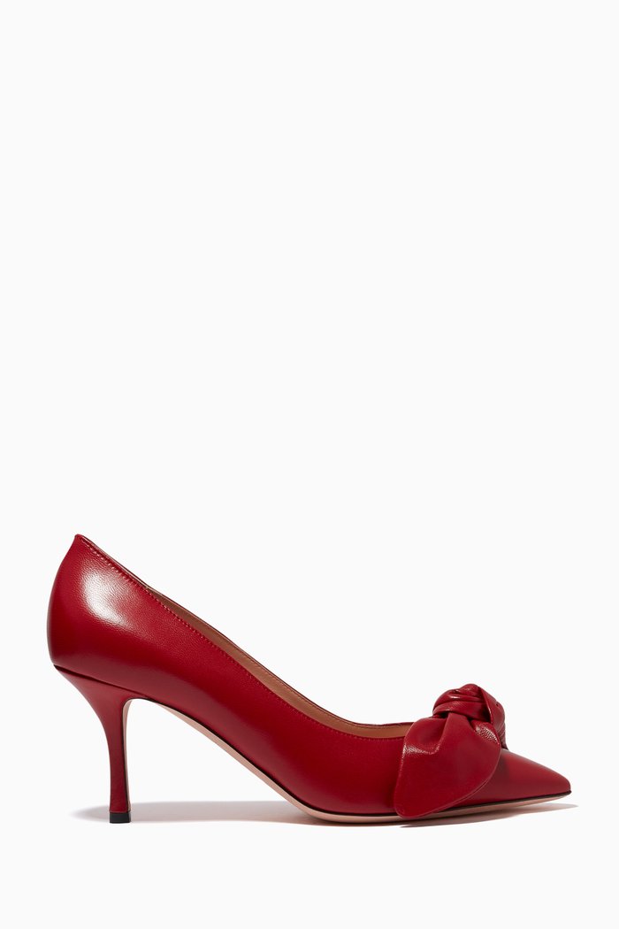 

Fara 75 Pumps in Leather, Red