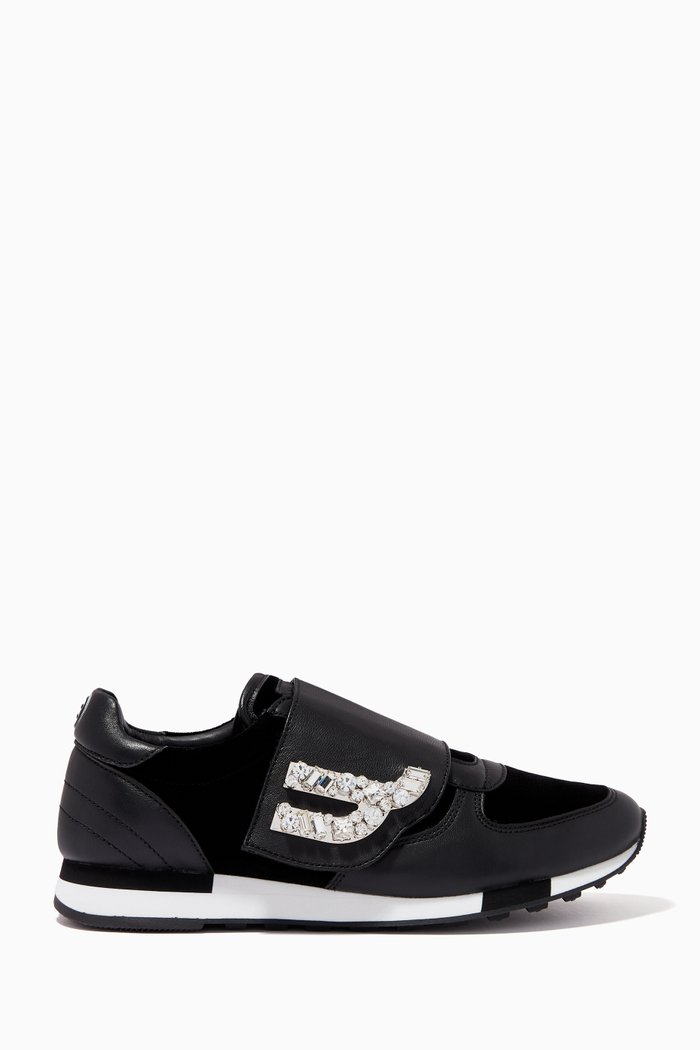 

Giada Sneakers in Leather, Black