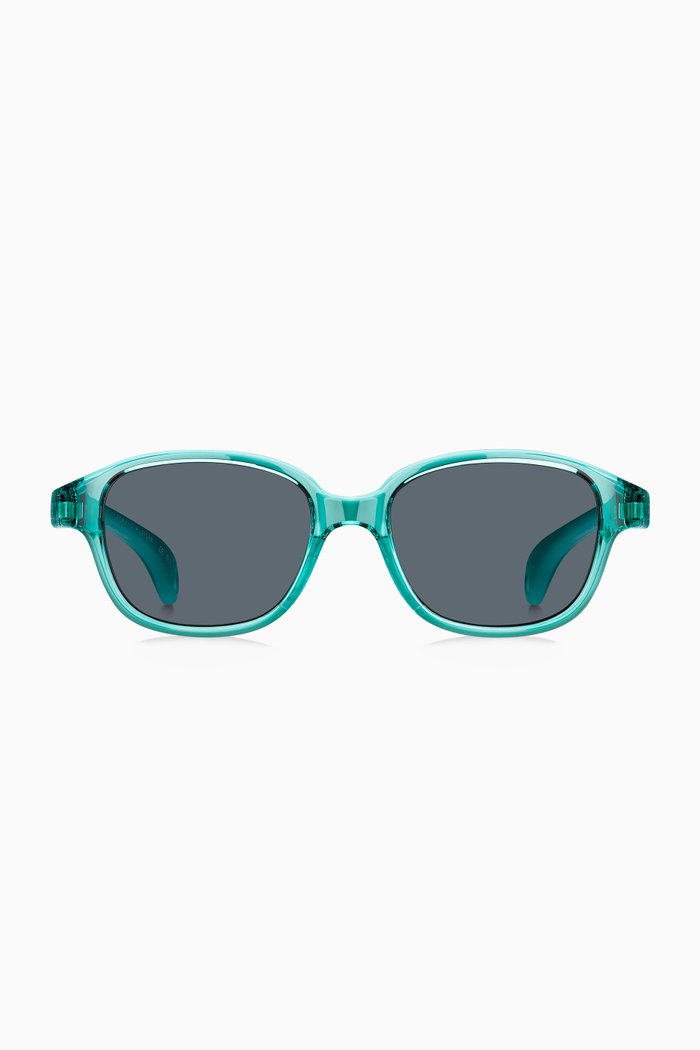 

Wayfarer Sunglasses with Elastic Band, Blue