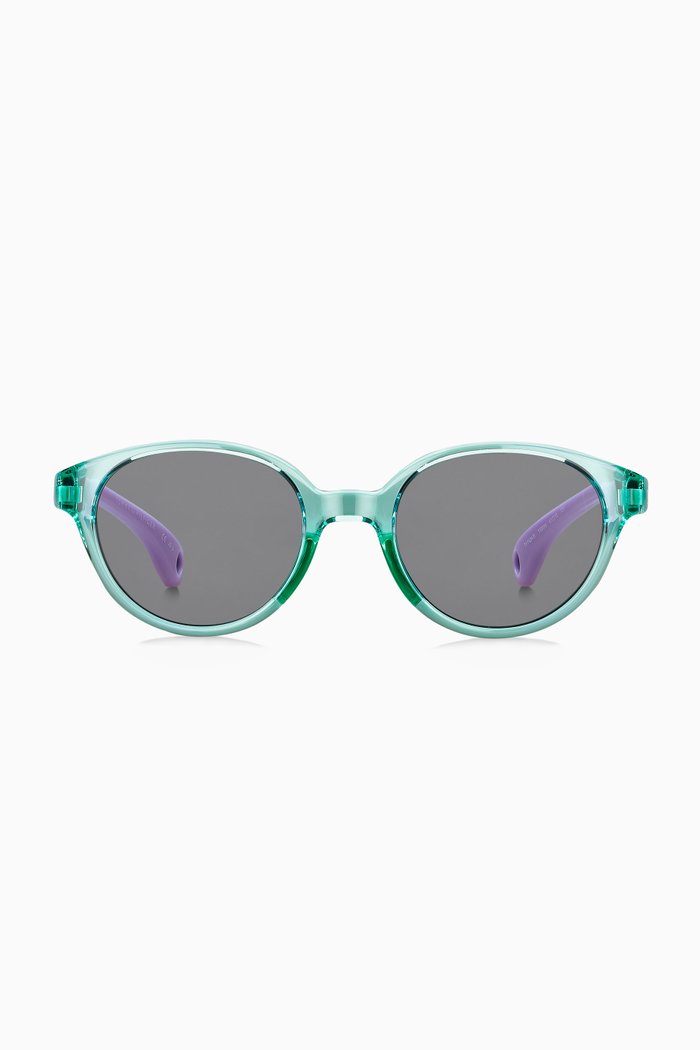 

Wayfarer Sunglasses with Elastic Band, Green