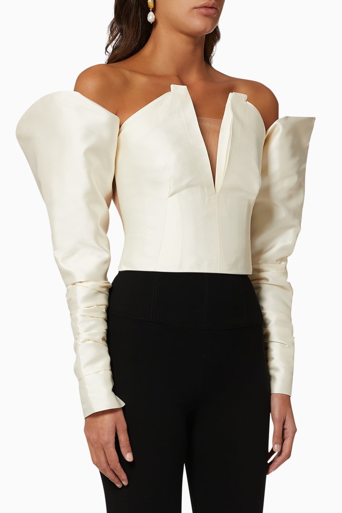

Hollywood Silk Top, Neutral