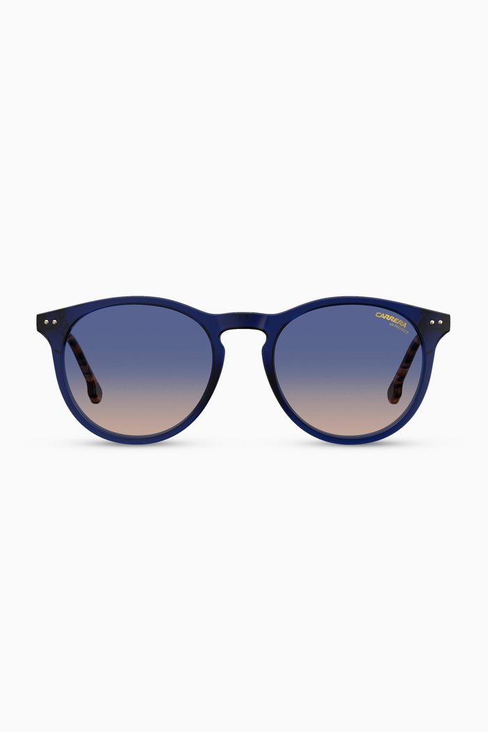 

2006T/S Round Sunglasses in Acetate & Plastic, Blue